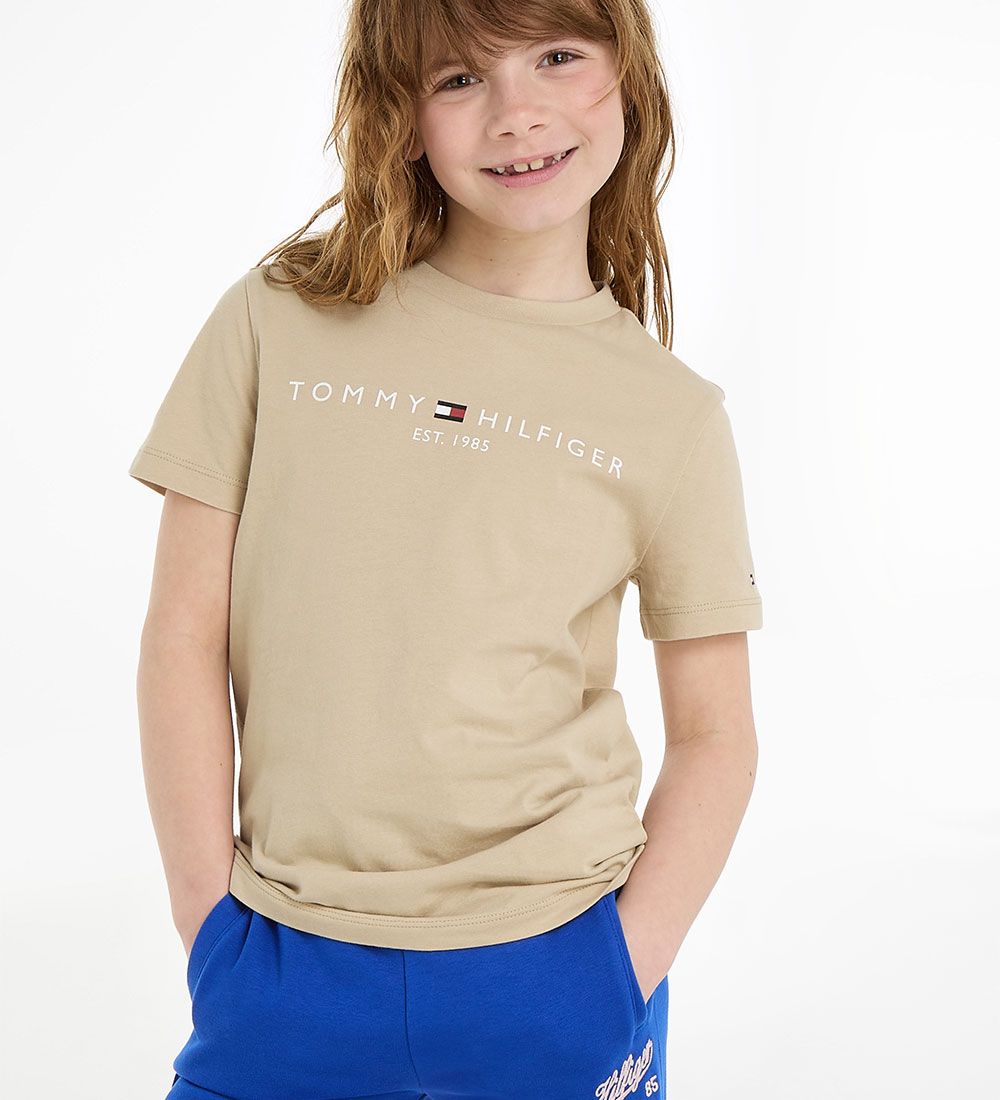 Tommy Hilfiger T-shirt - Essential - White Clay