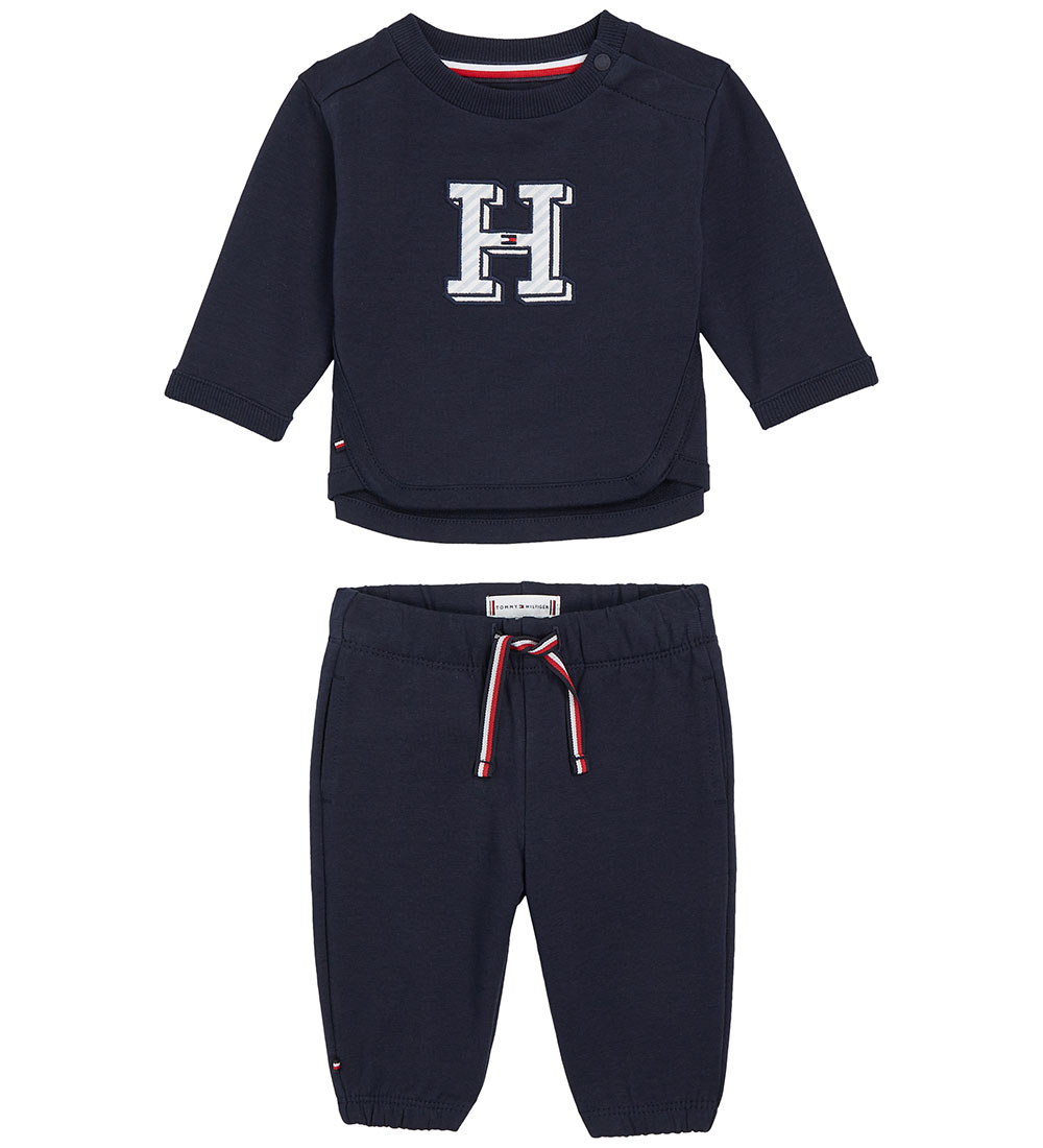 Tommy Hilfiger Sweat Set - Baby Ithaca H - Desert Sky