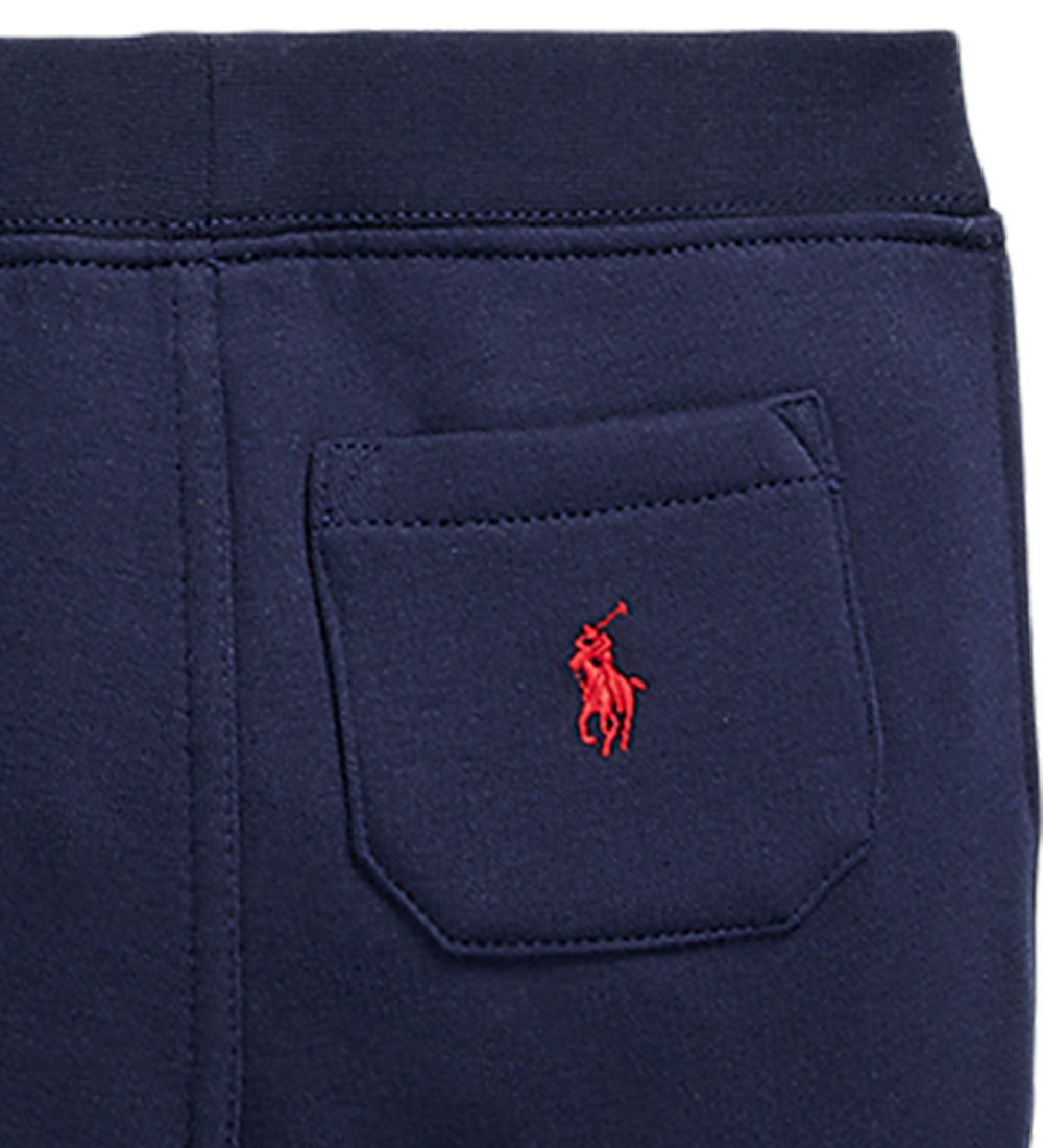 Polo Ralph Lauren Sweat Set - Navy/White w. Soft Toy