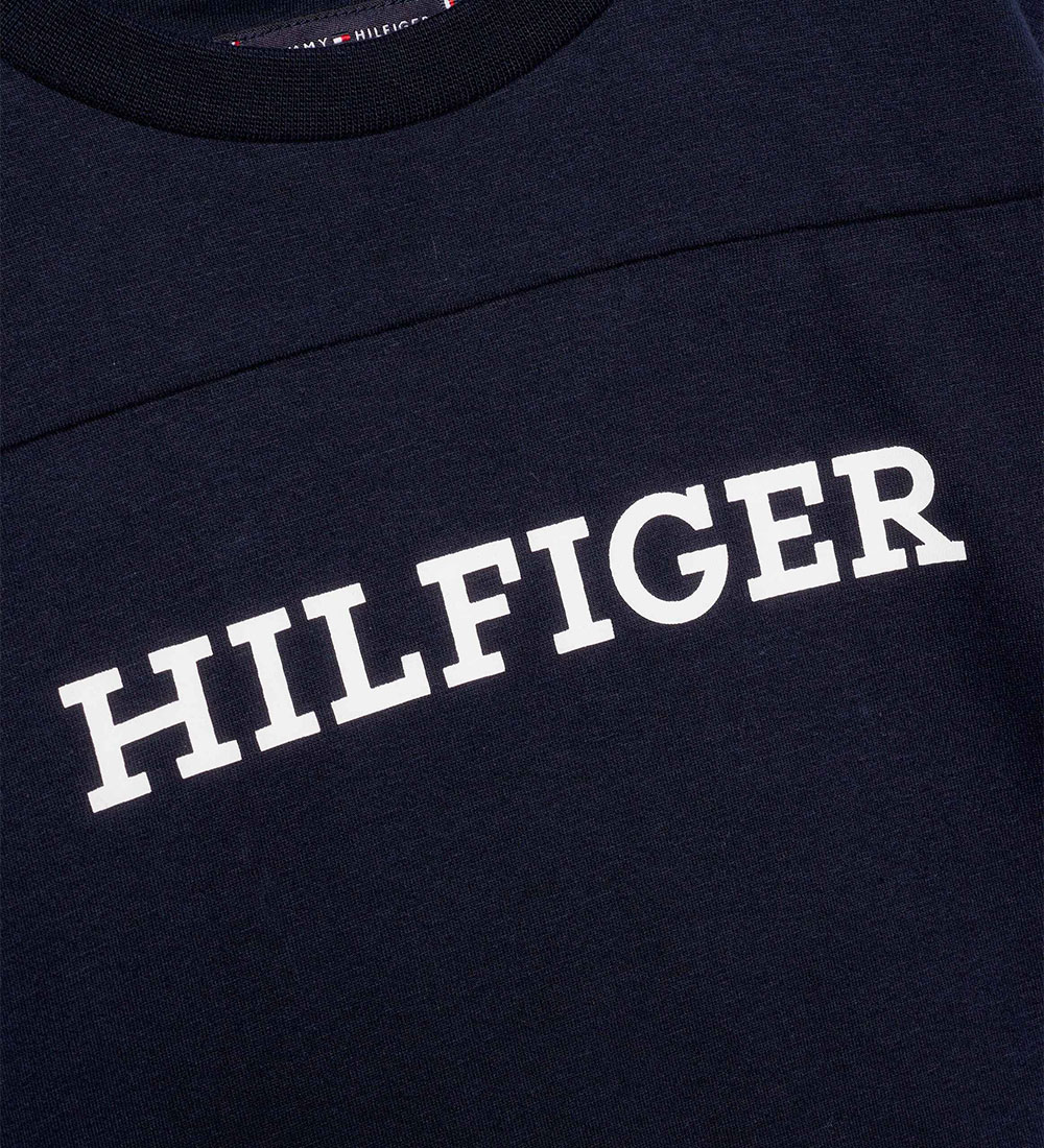 Tommy Hilfiger T-paita - Monotype Varsity - Desert Taivas