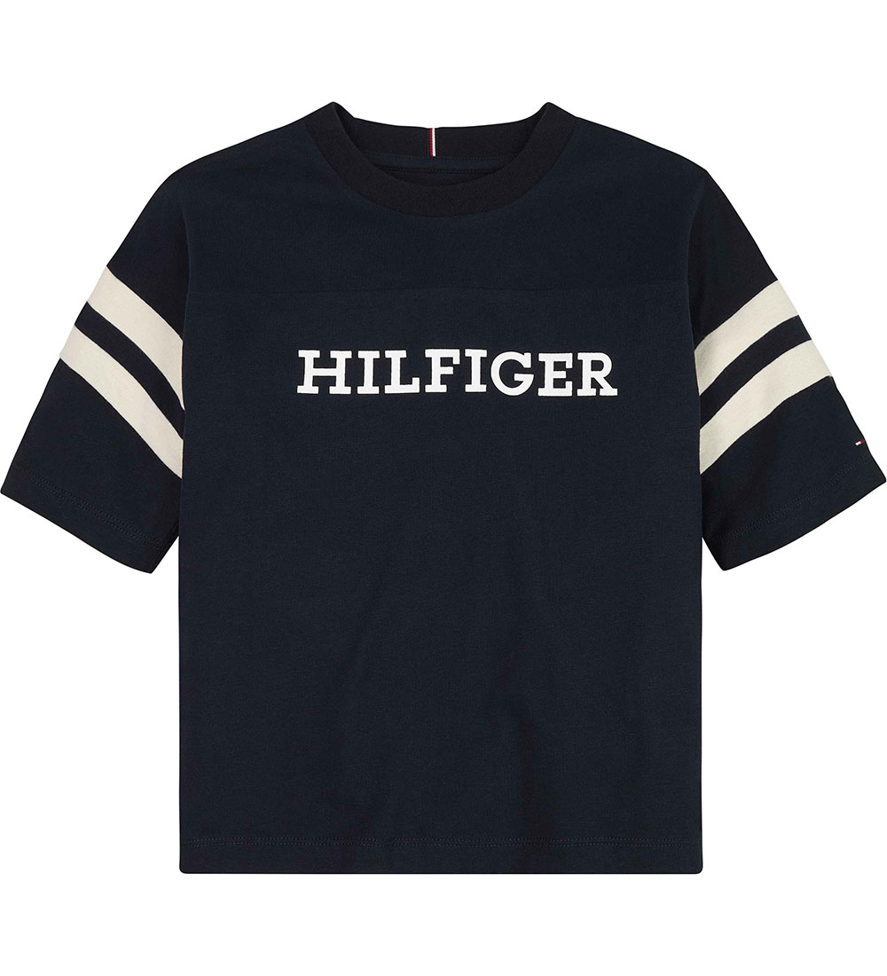 Tommy Hilfiger T-skjorte - Monotype Varsity - Desert Sky