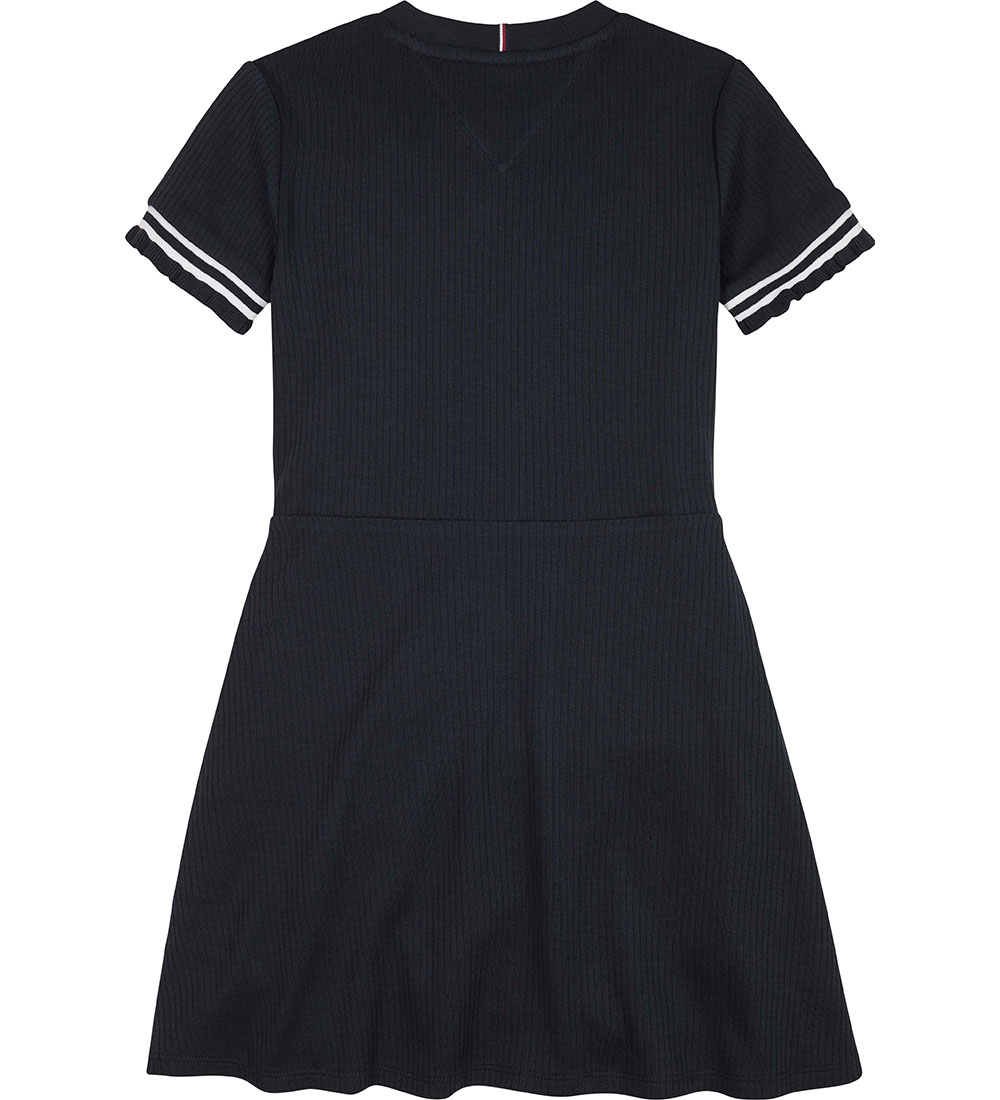 Robe Tommy Hilfiger - Ruffle Rib - Desert Sky