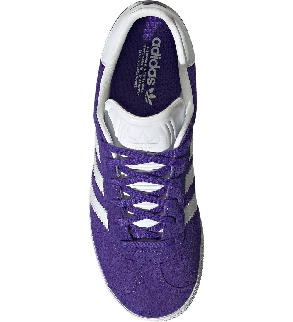 adidas Originals Shoe - Gazelle J - Purple/White