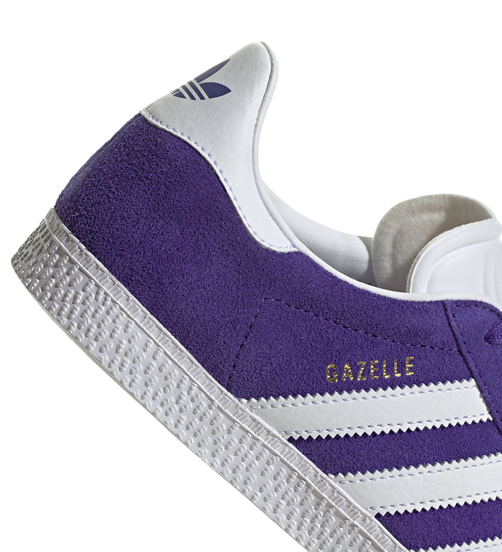 adidas Originals Shoe - Gazelle J - Purple/White
