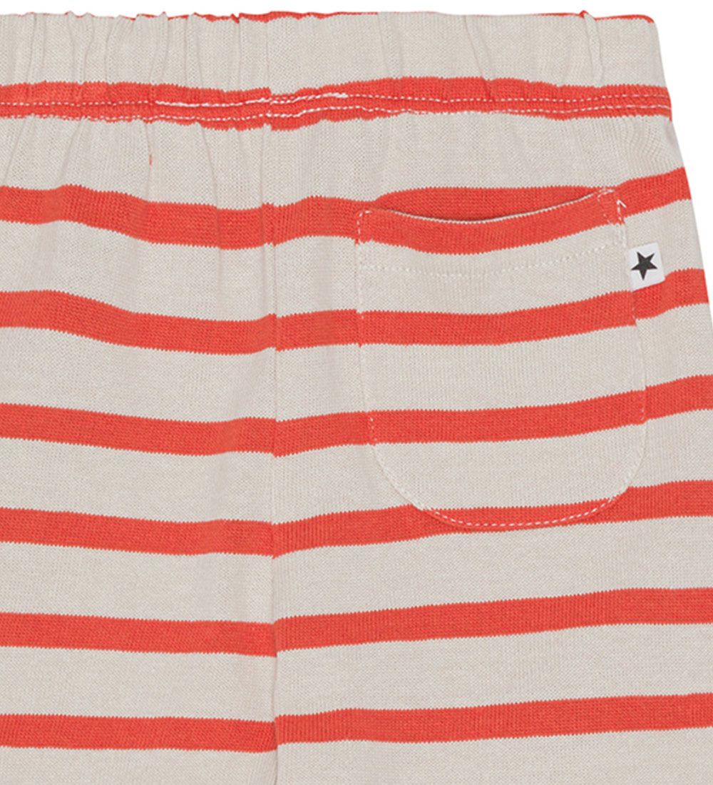 Molo Byxor - Saxon - Shell Red Stipe