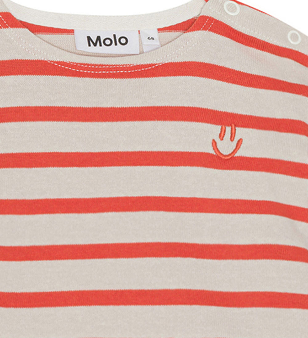 Molo Blouse - Edarko - Shell Red Stripe