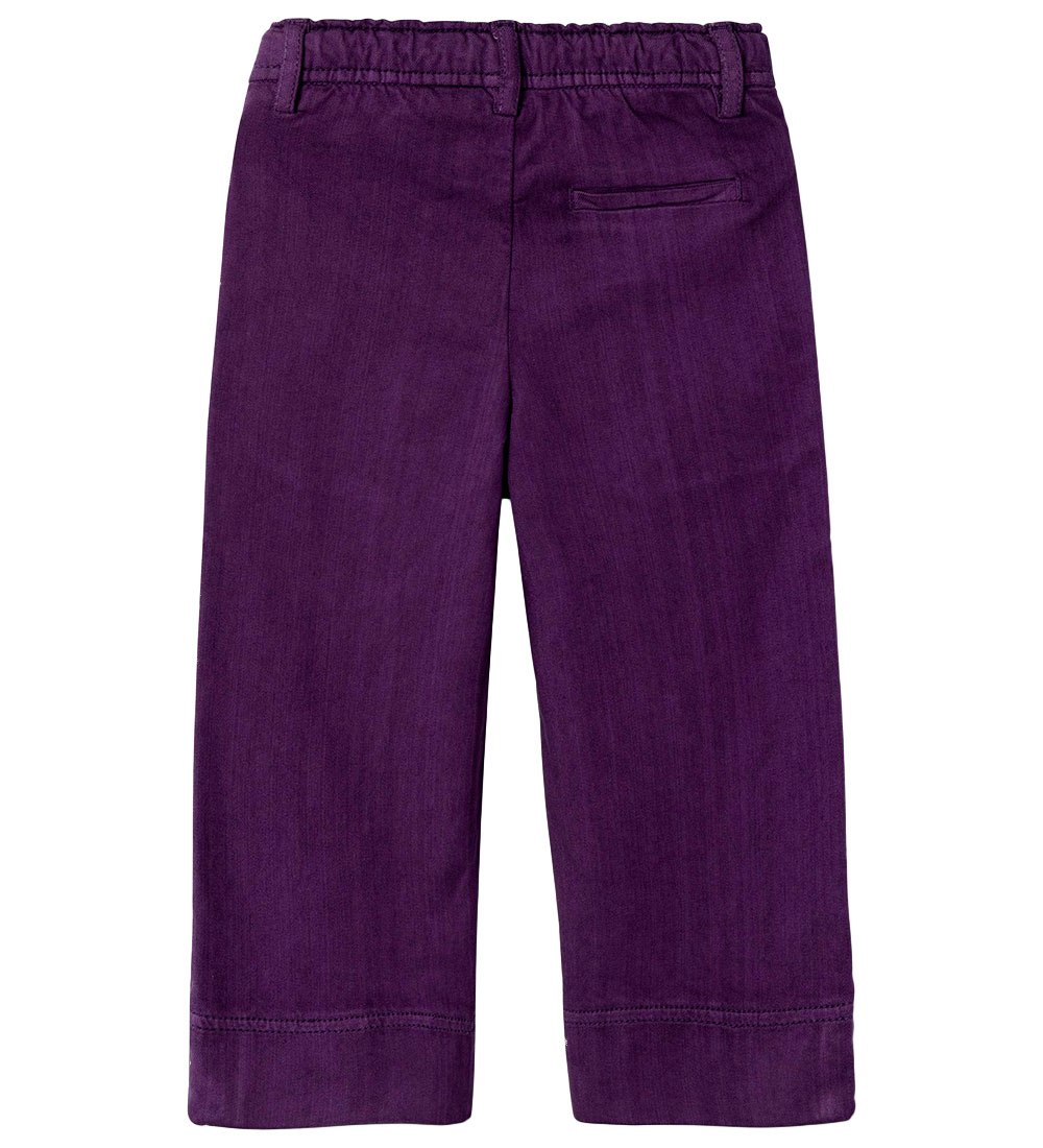Name It Trousers - Wide - NkfBella - Plum Purple