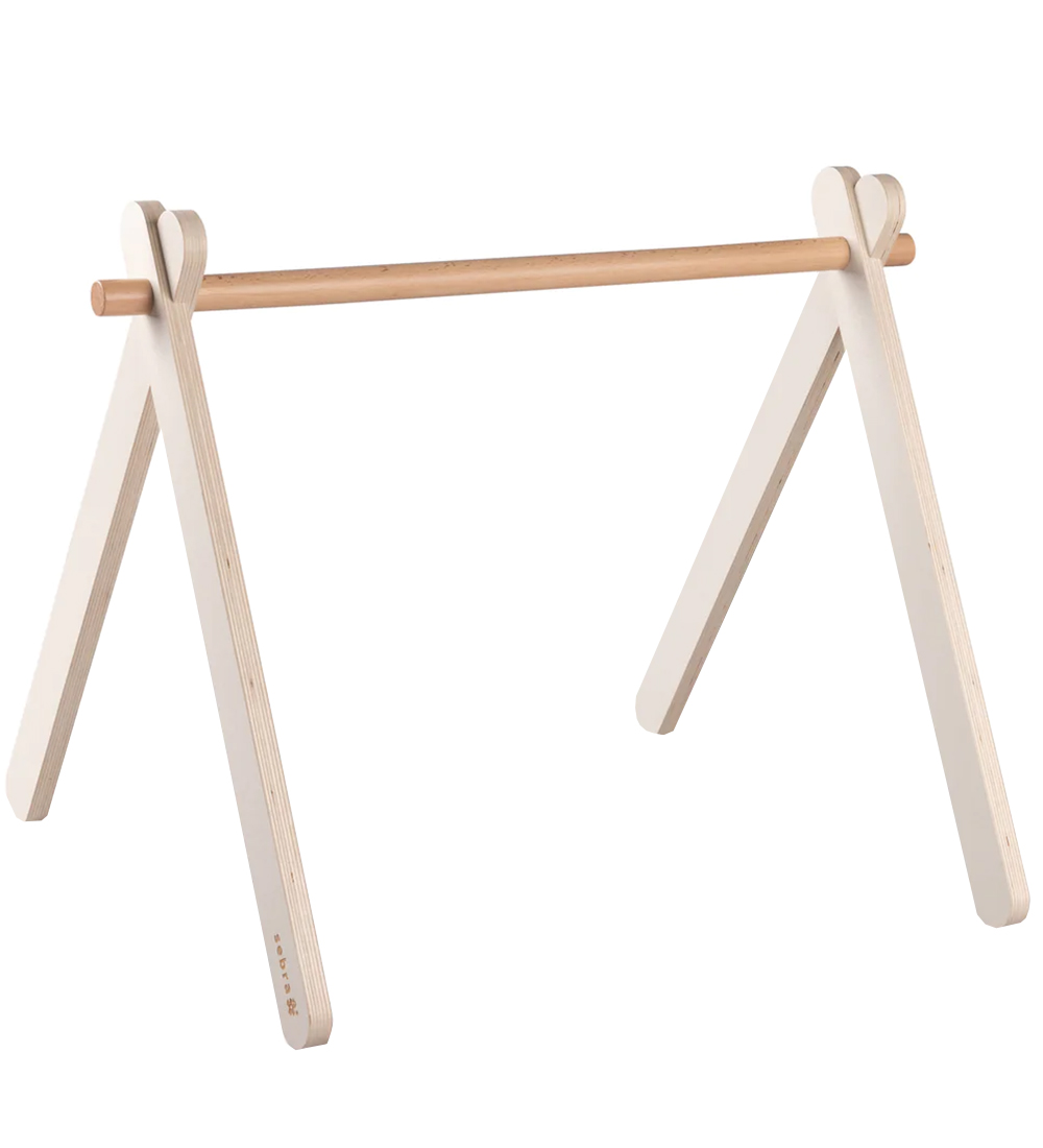 Tapis d'Éveil Sebra - Bois - Blanc