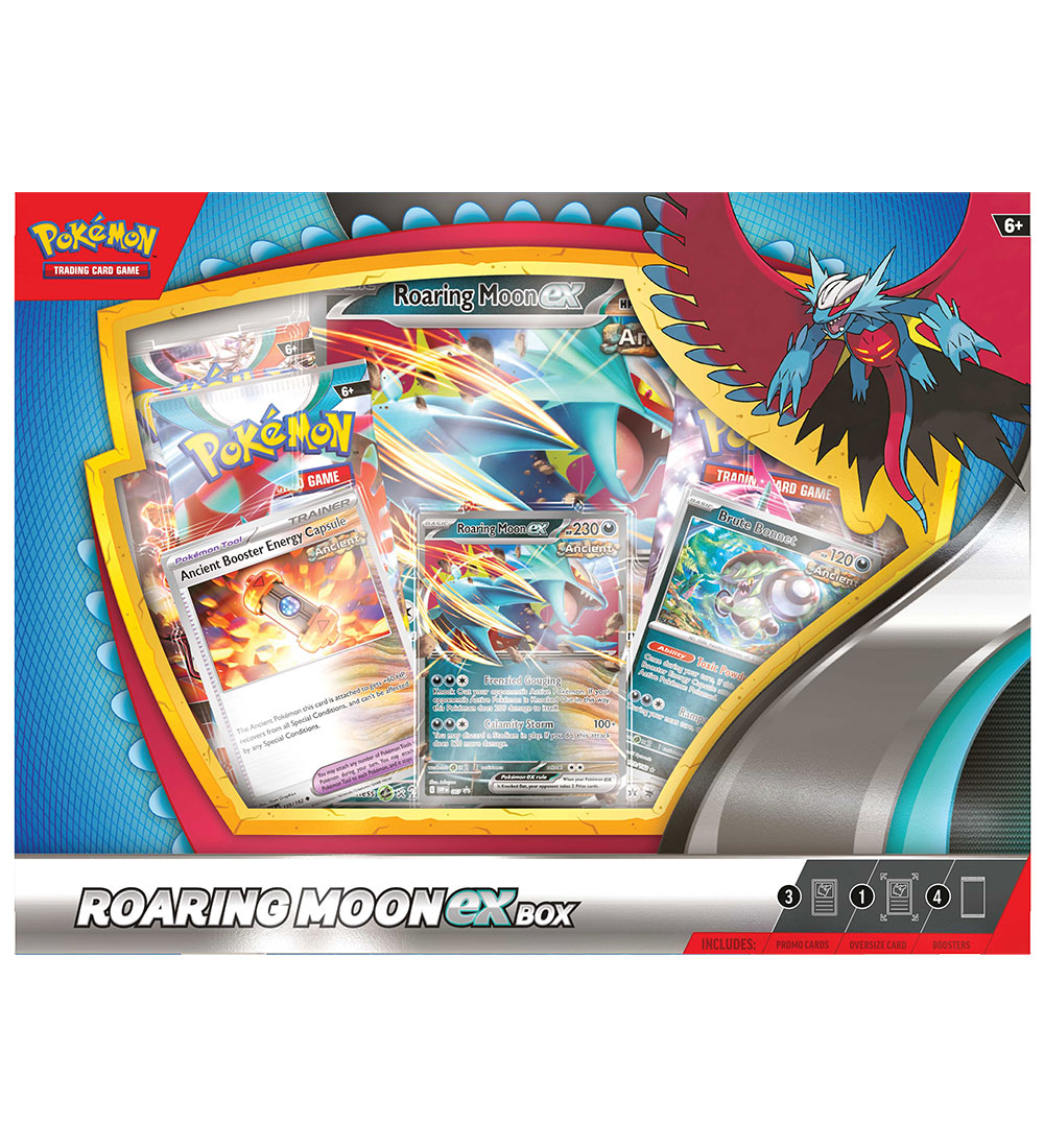 Pokémon Trading Card - Roaring Moon ex Box