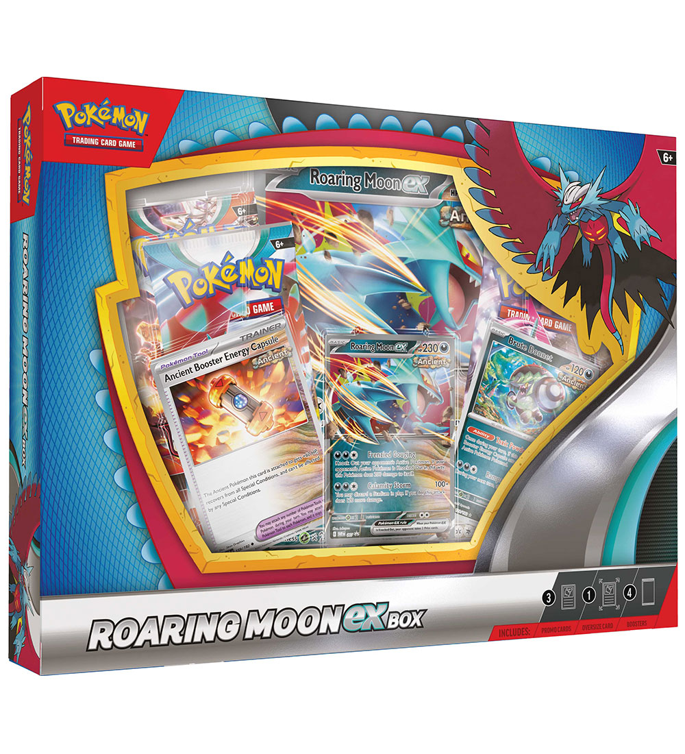 Pokémon Trading Card - Roaring Moon ex Box