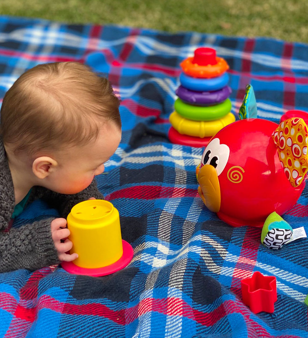 Coffret-Cadeau Playgro - Jouet d'Activité - Construire, mettre e