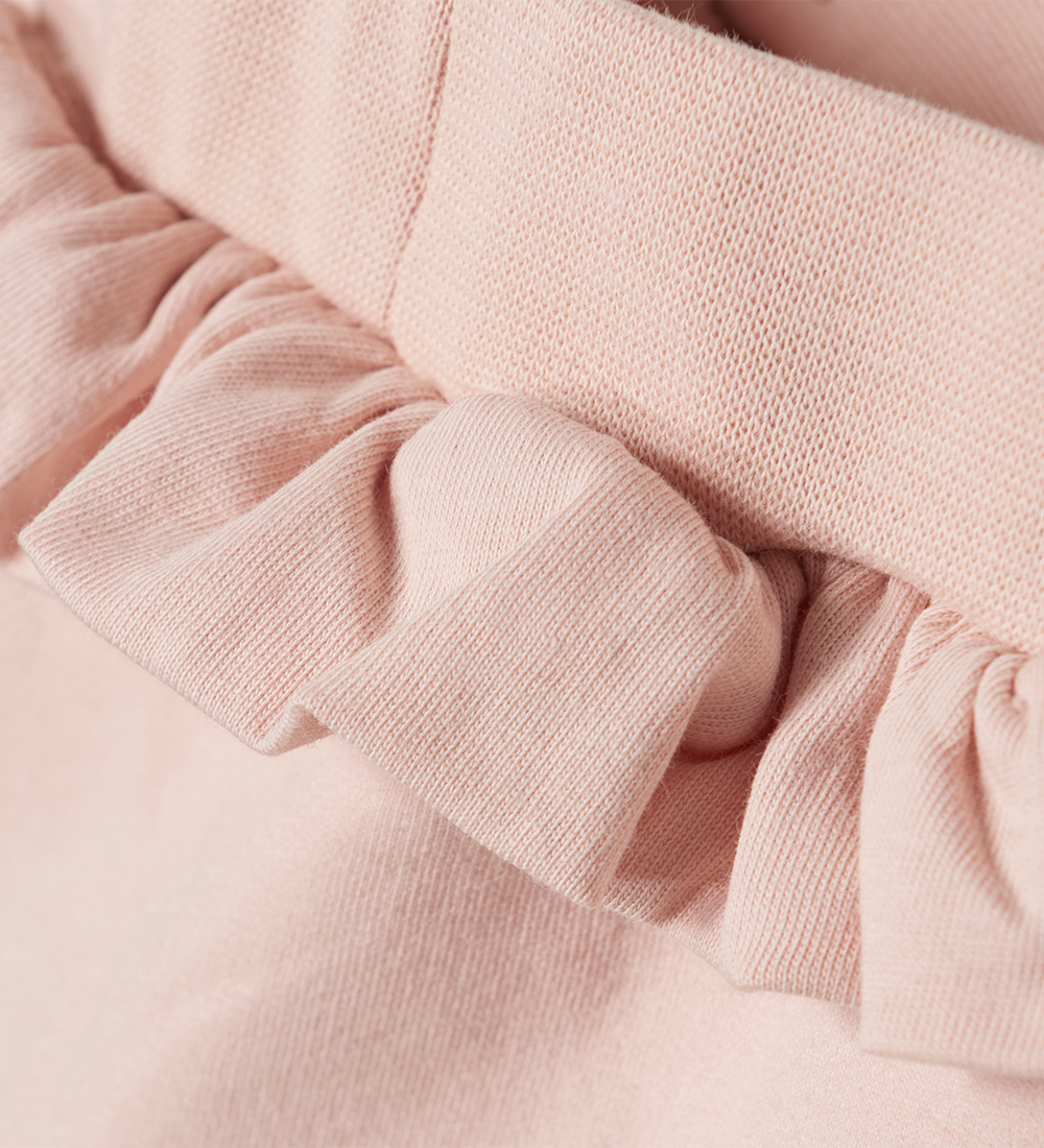 Fixoni Sweatpants - Cameo Rose w. Ruffle