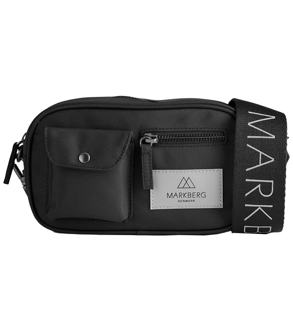 Markberg Shoulder Bag - DarlaMBG Small - Recycled - Black w. Ref