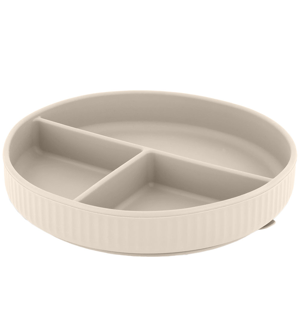 Mikk-Line Dinner Set - Silicone - 4 Parts - White Swan