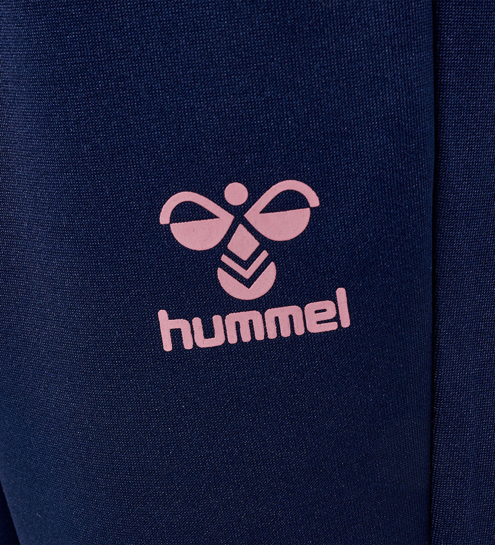 Hummel Trainingsbroek - hmlMolin - Black Iris/Weemoedig Mauve