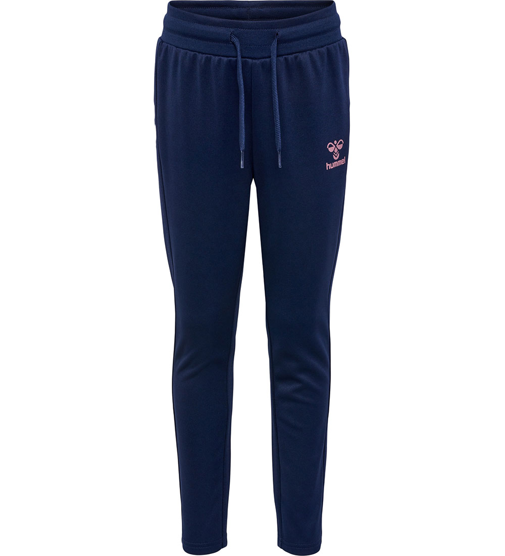 Hummel Trainingsbroek - hmlMolin - Black Iris/Weemoedig Mauve