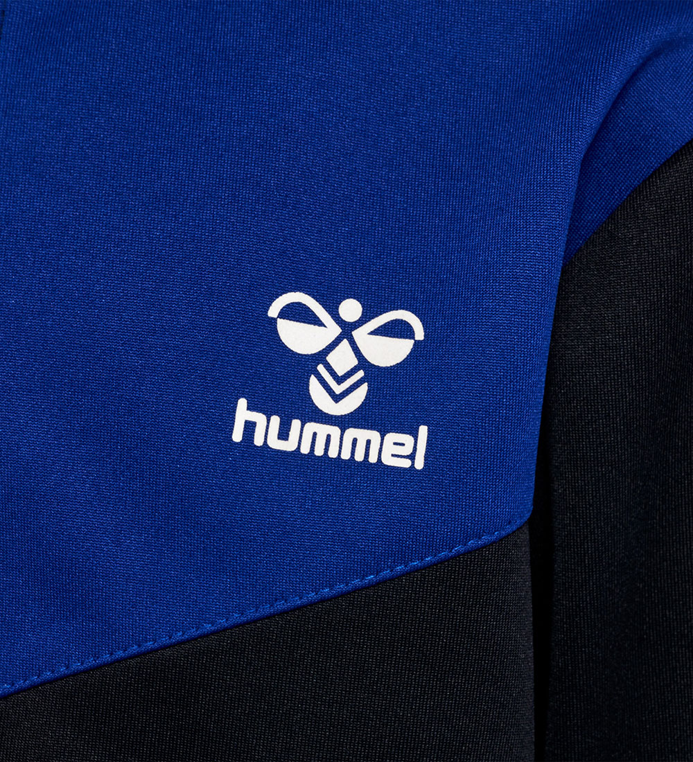 Hummel Neuletakki - hmlMolin - Kaviaari/Soldalite Blue