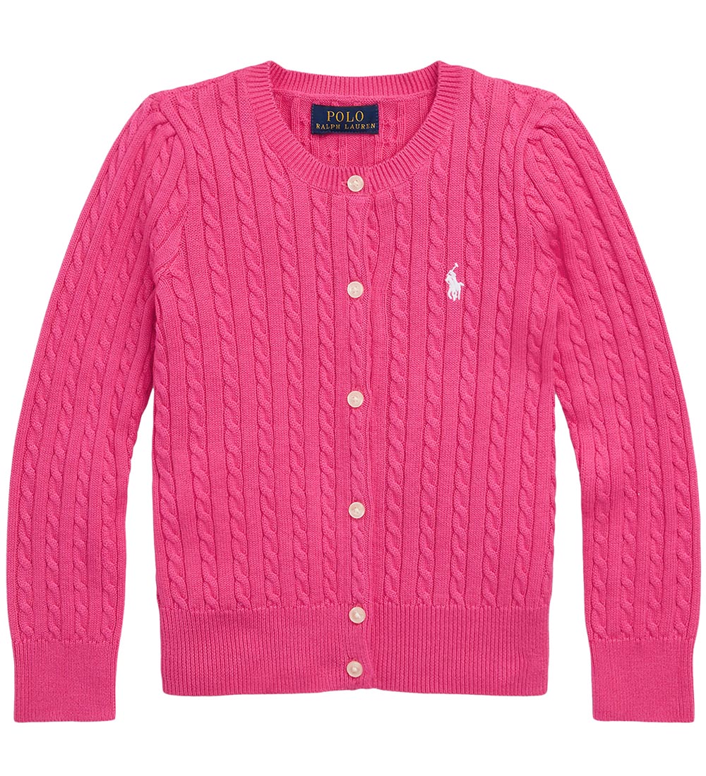 Polo Ralph Lauren Neuletakki - Neulottu - Vaaleanpunainen