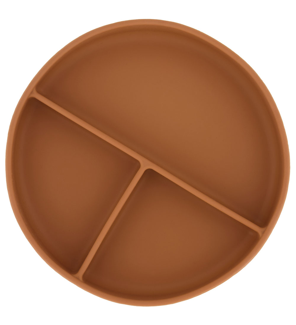 Mikk-Line Teller - Silikon - 3 Fächer - Brown Sugar