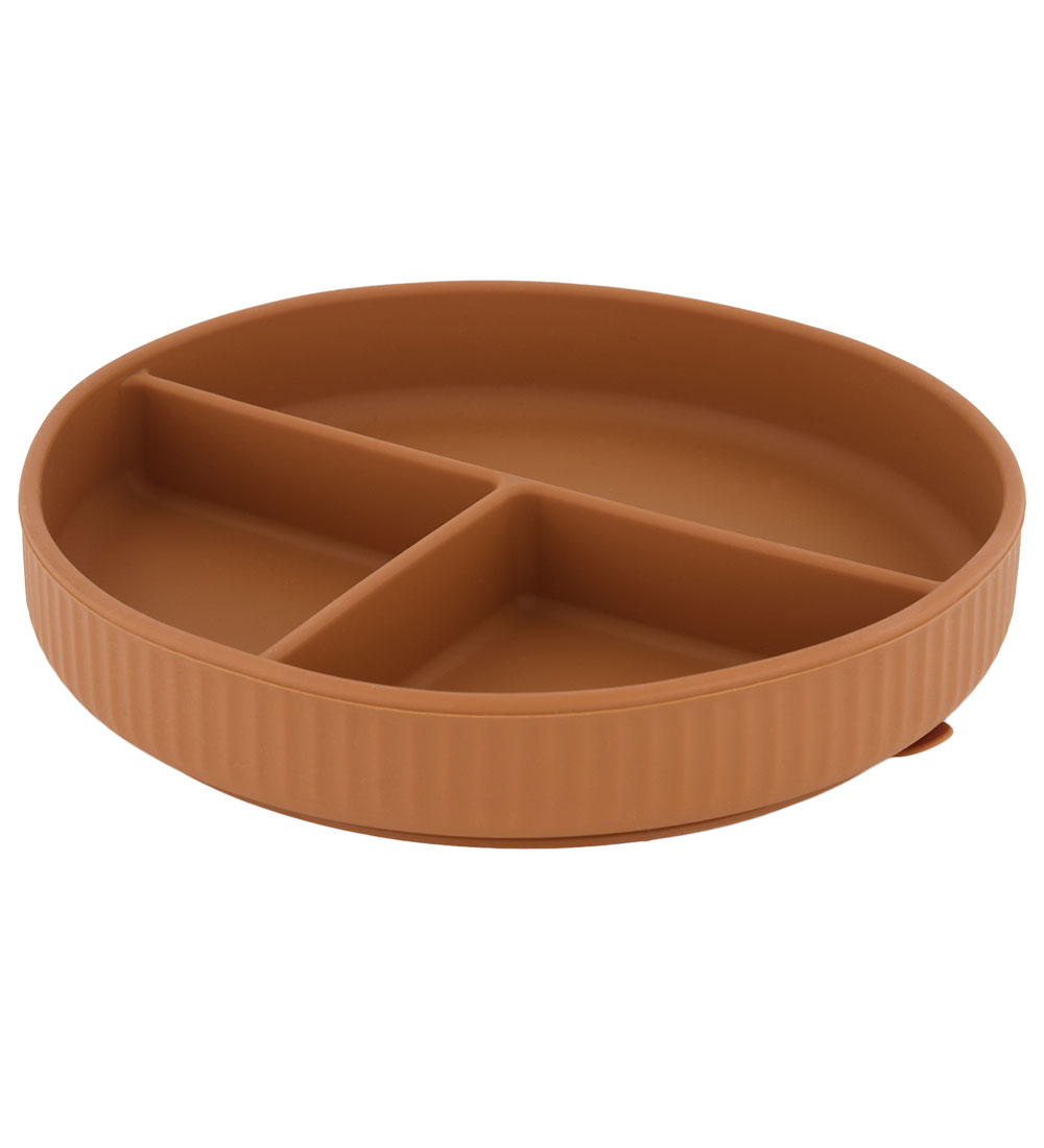 Mikk-Line Teller - Silikon - 3 Fächer - Brown Sugar