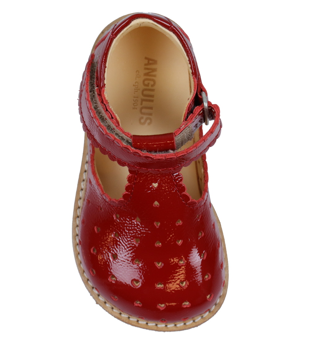 Baskets Angulus - Dark Coeurs rouges av.
