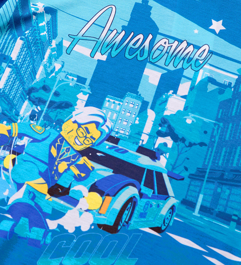 LEGO® City T-shirt - LWTano 124 - Blue w. Print