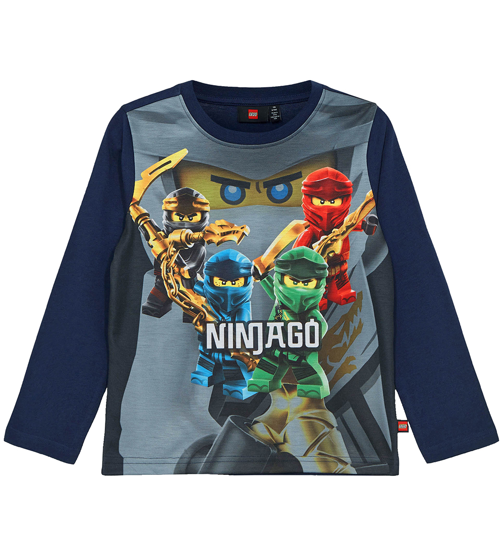 LEGO® Ninjago Blouse - LWTano 111 - Dark Navy w. Print