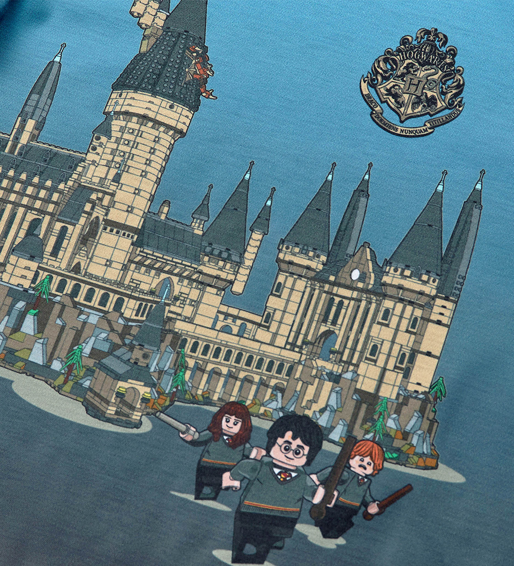 LEGO® Harry Potter T-shirt - LWTano 116 - Dark Navy w. Hogwarts