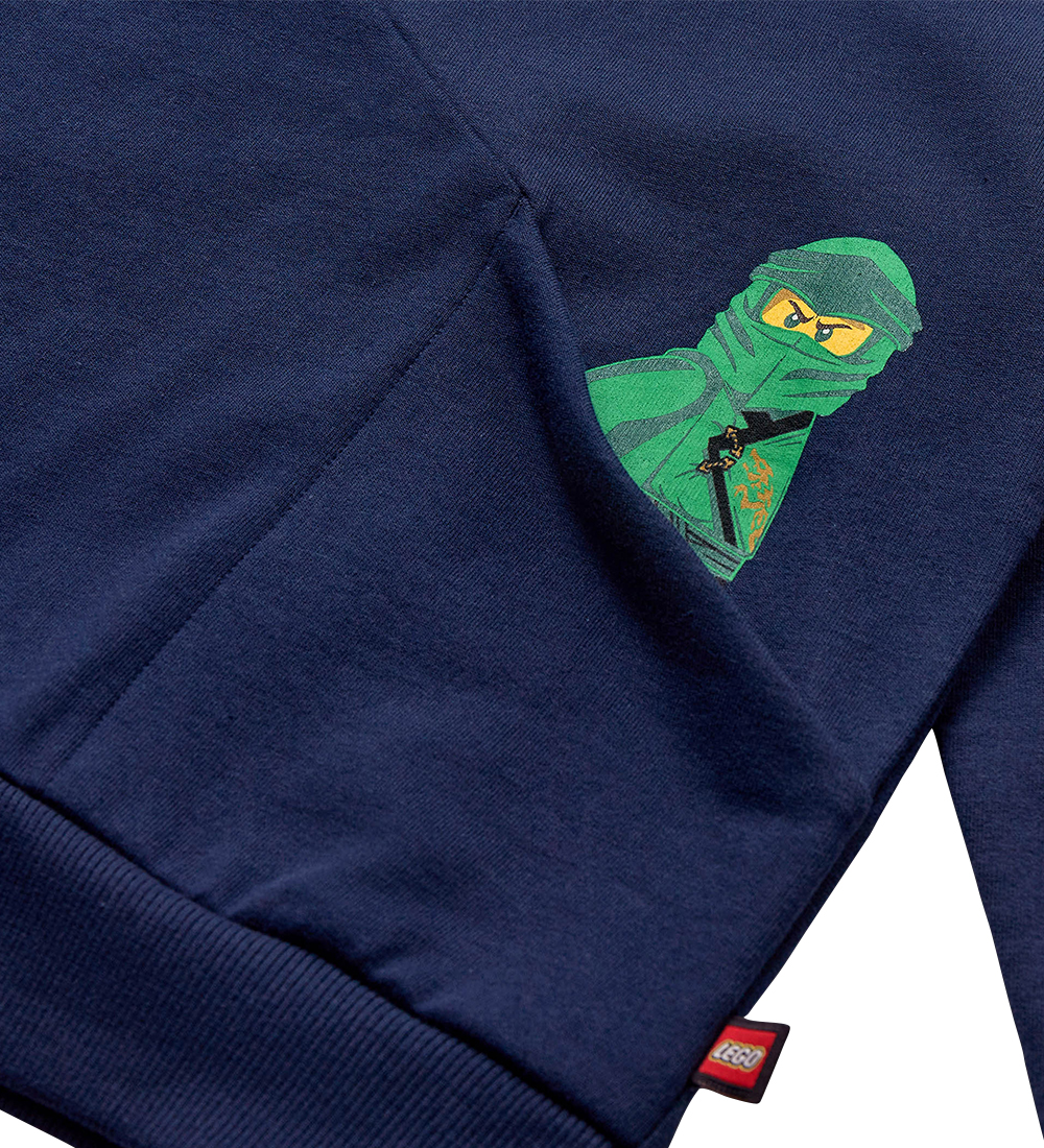 LEGO® Ninjago Sweatshirt - LWScout 100 - Dark Navy w. Lloyd