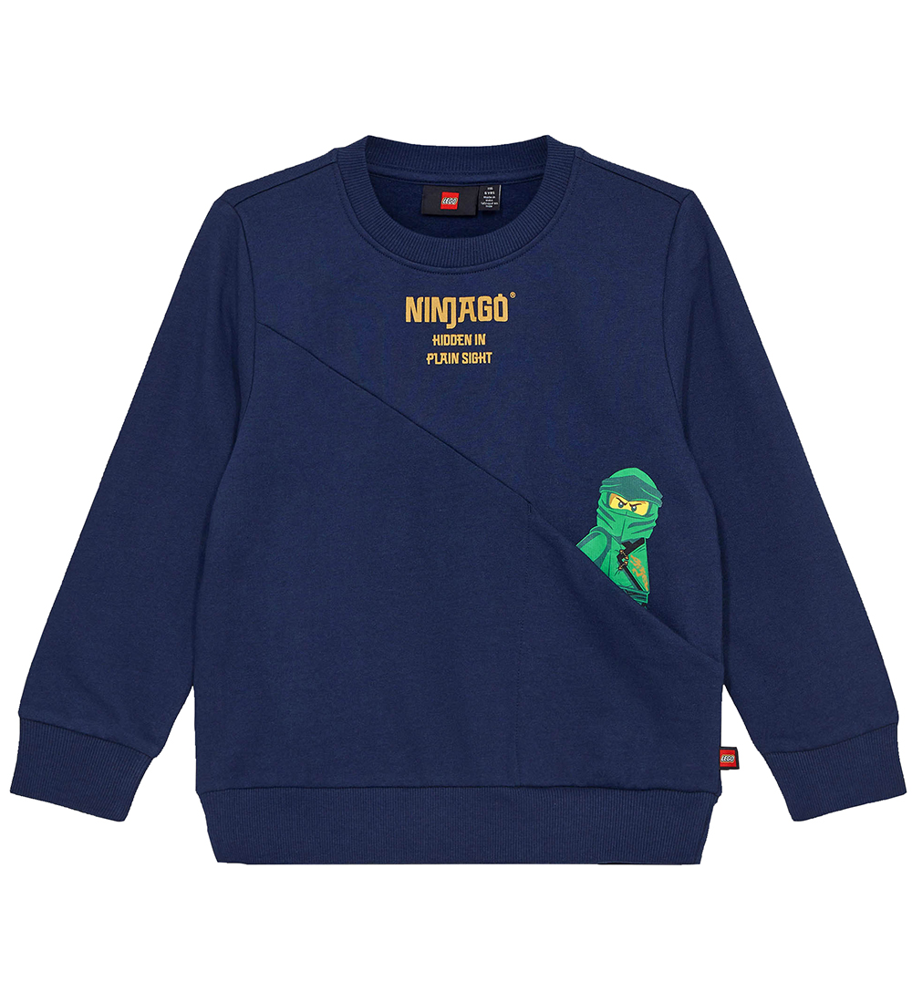 LEGO® Ninjago Sweatshirt - LWScout 100 - Dark Navy w. Lloyd