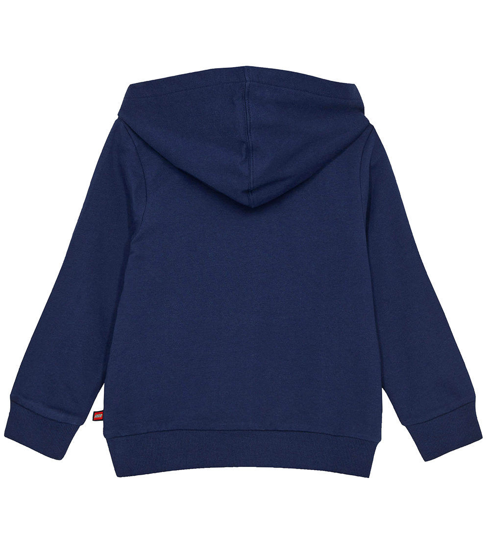 LEGO® Ninjago Hoodie - LWScout 102 - Dark Navy w. Ninjas