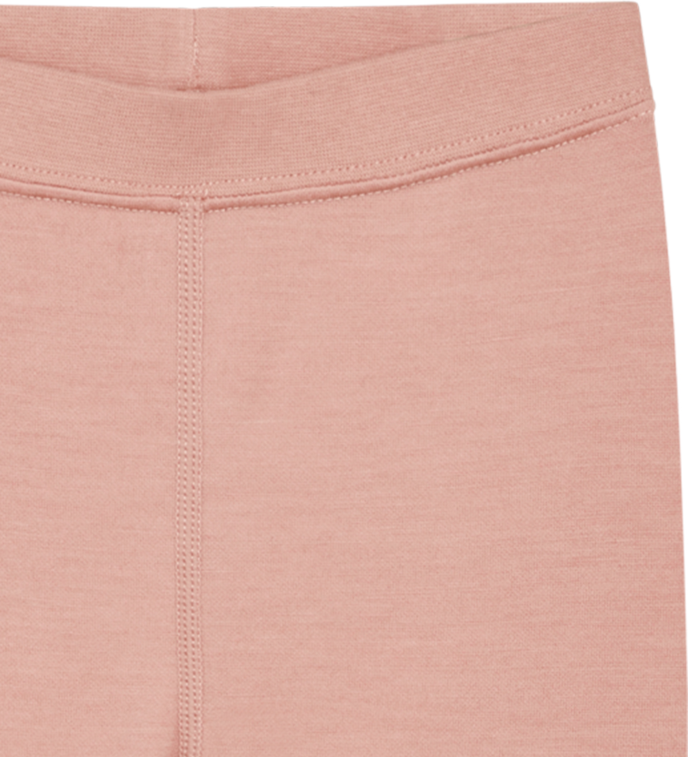 Hust and Claire Leggings - Wool/Bamboo - Laki - Shade Rose