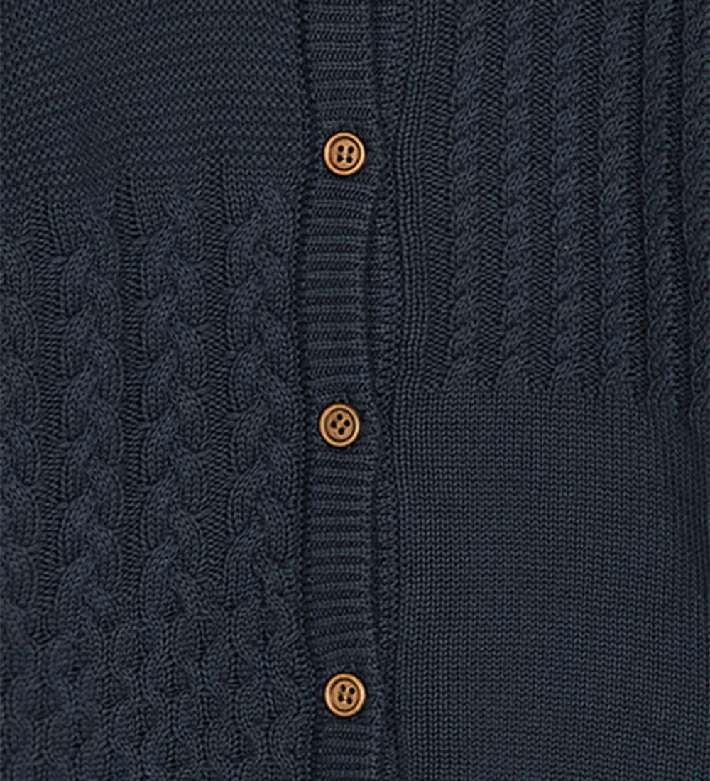 Gilet Hust and Claire - Charlie - Tricoté - Blue Night