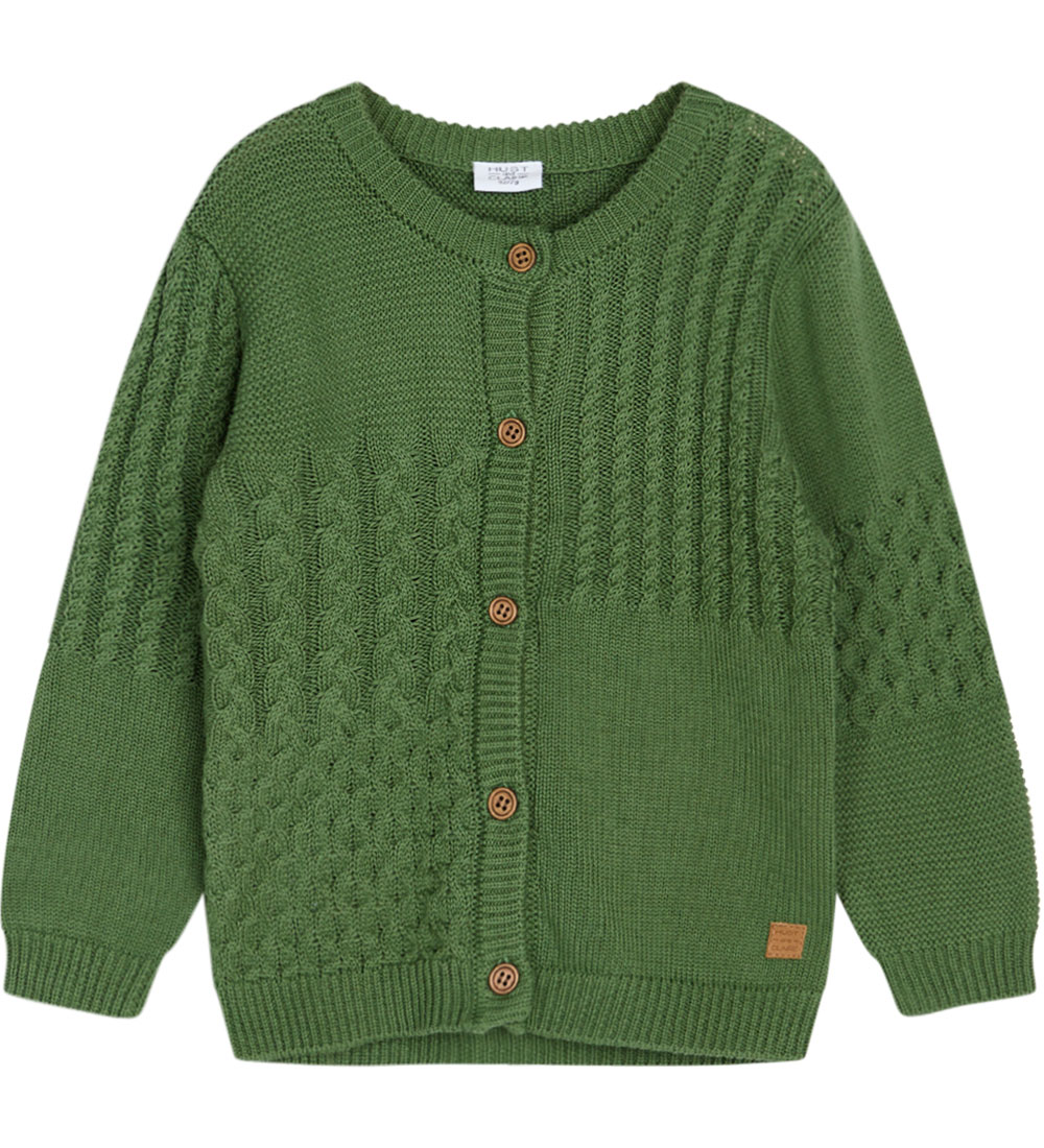 Hust and Claire Cardigan - Charli - Stickad - Elm Green