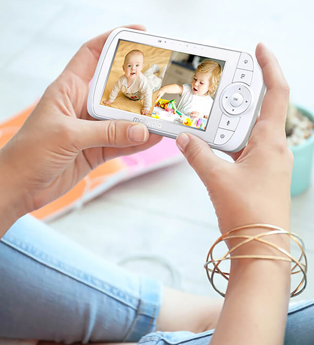 Babyphone av. Vidéo Motorola - 2 caméras - VM35-2 - 5.0"