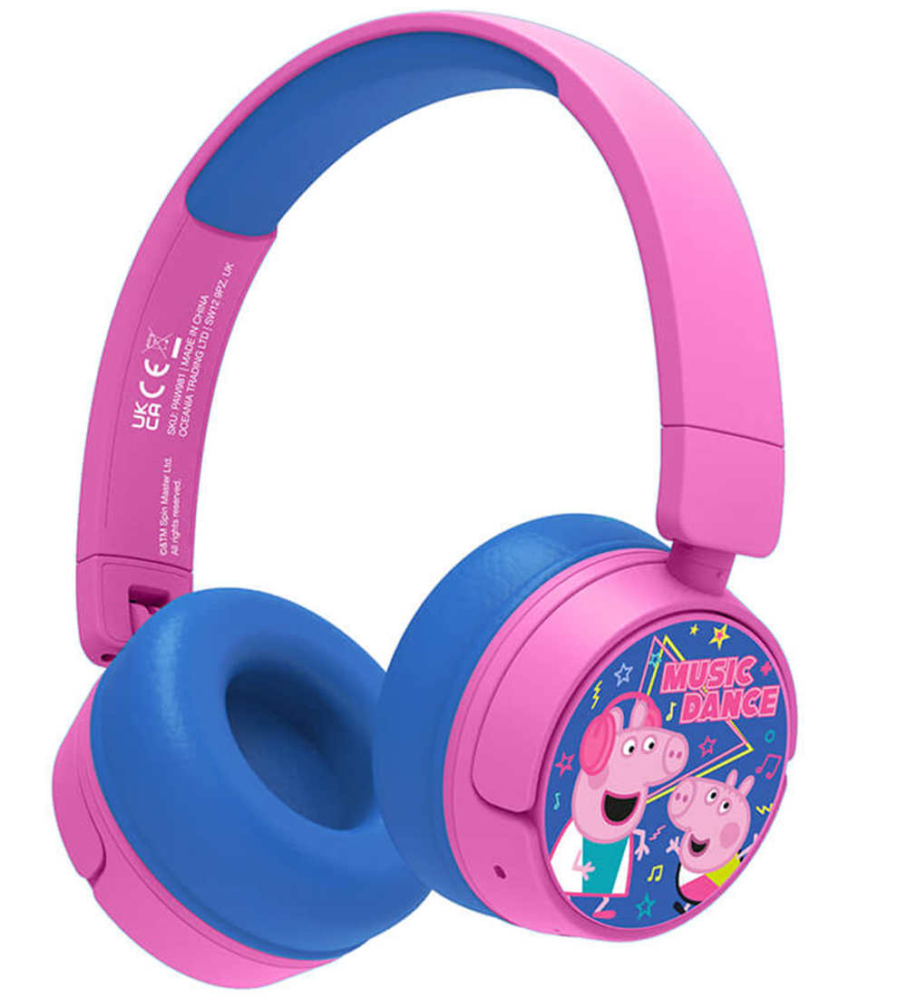 OTL Headphones Peppa Pig On Ear Junior Wireless Pink