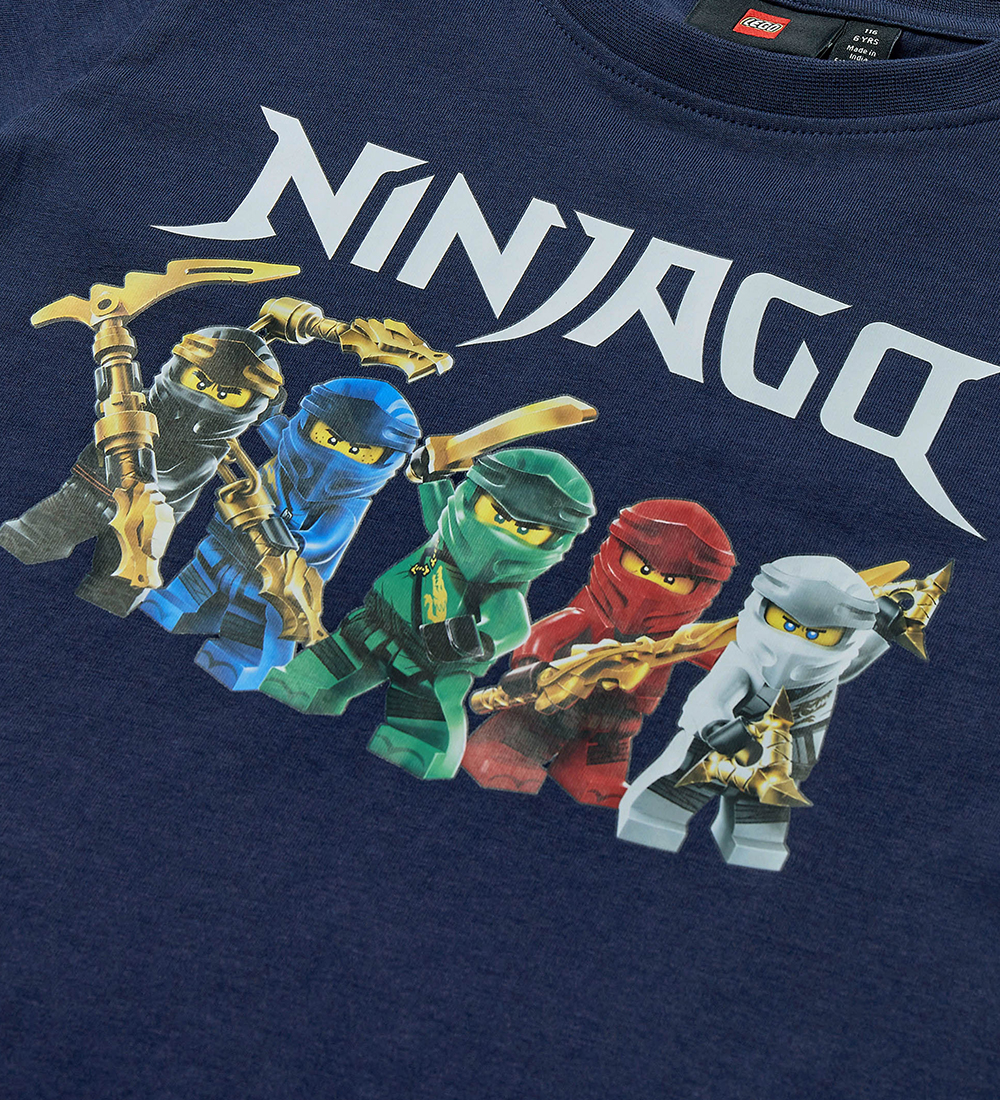 LEGO® Ninjago T-shirt - LWTano - Dark Navy w. Ninaje
