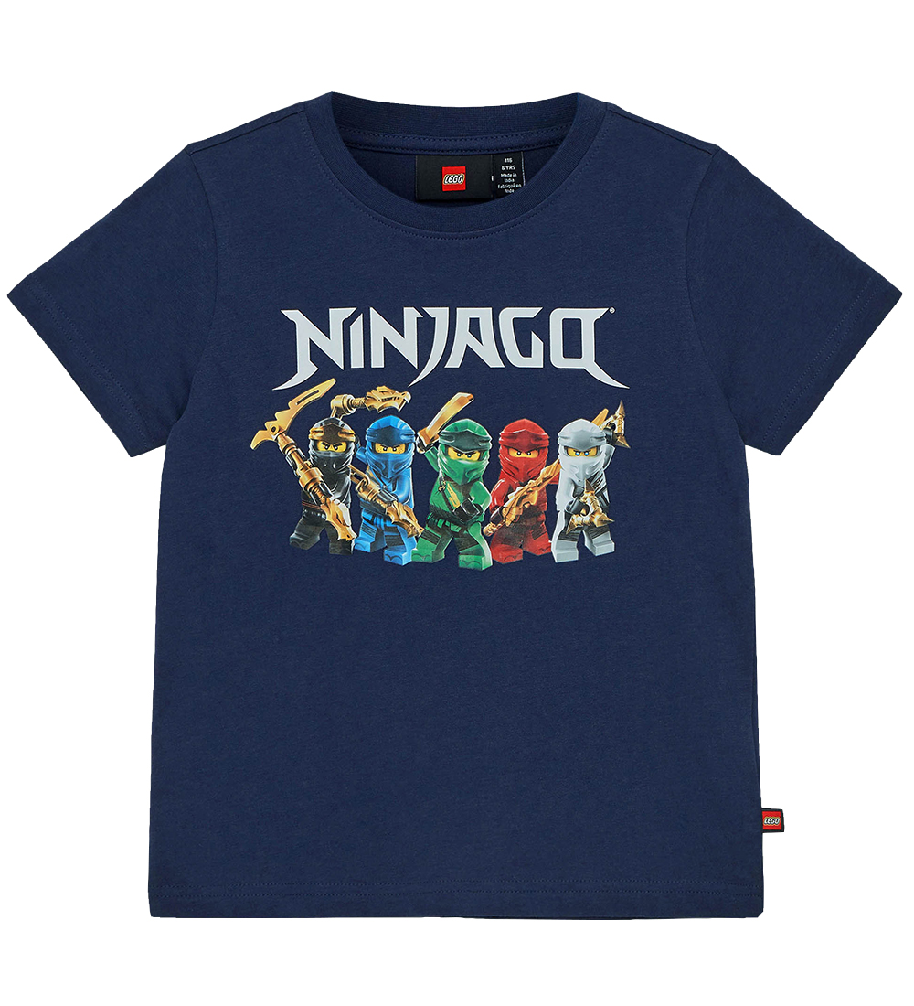 LEGO® Ninjago T-shirt - LWTano - Dark Navy w. Ninaje