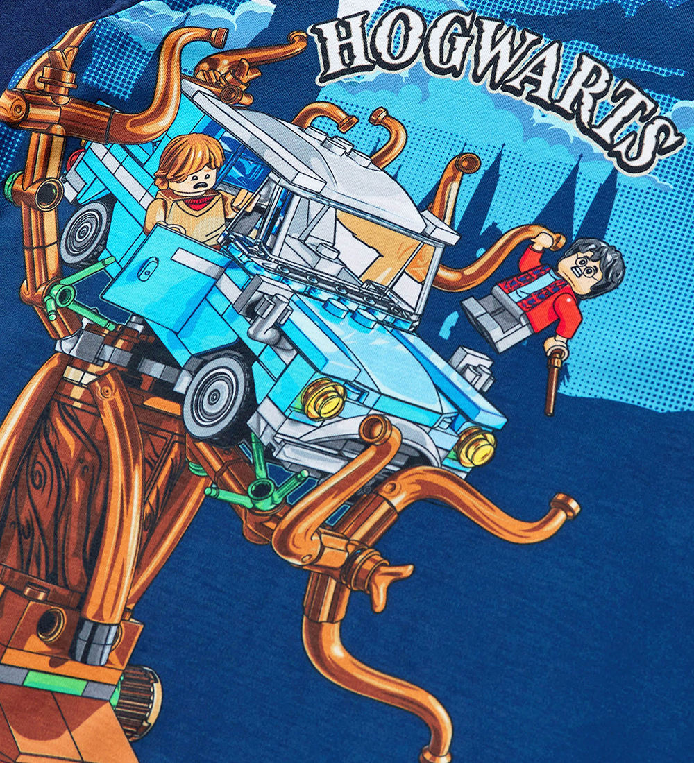 LEGO® Harry Potter Blouse - LWTano - Dark Navy w. Print