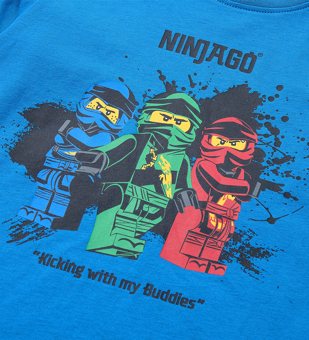 LEGO® Ninjago Blouse - LWTano - Blue w. Ninjas