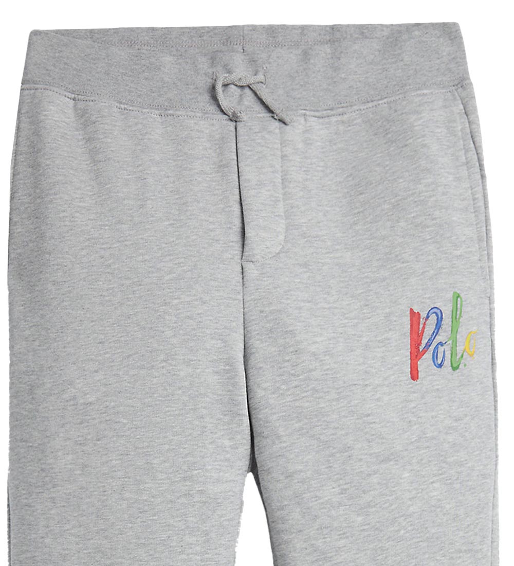 Polo Ralph Lauren Sweatpants - Gråmelerad m. Polo