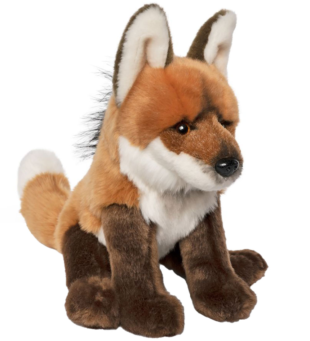 Living Nature Soft Toy - 35x28 cm - Mankewolf - Orange/Brown