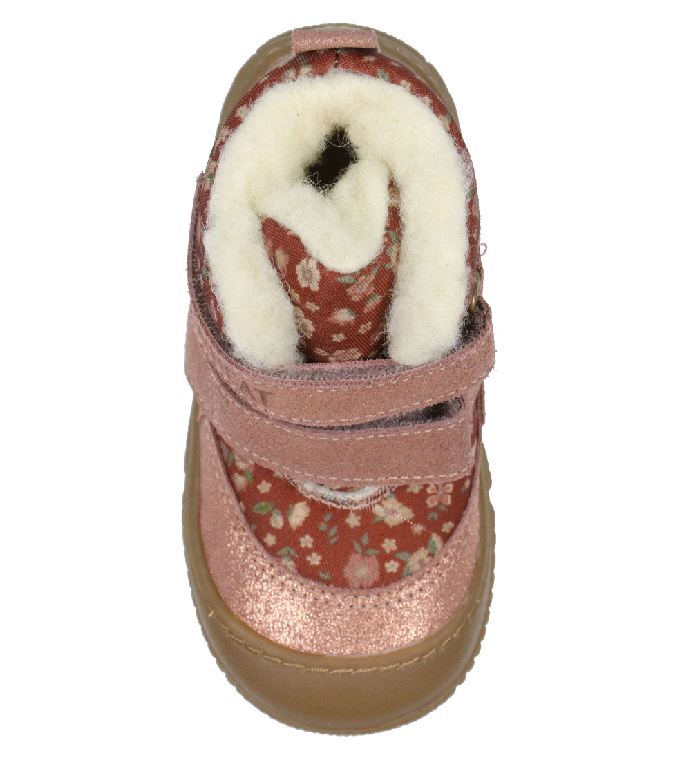Bottes d'Hiver Wheat - Dowi Prewalker - Tex - Fleurs rouges