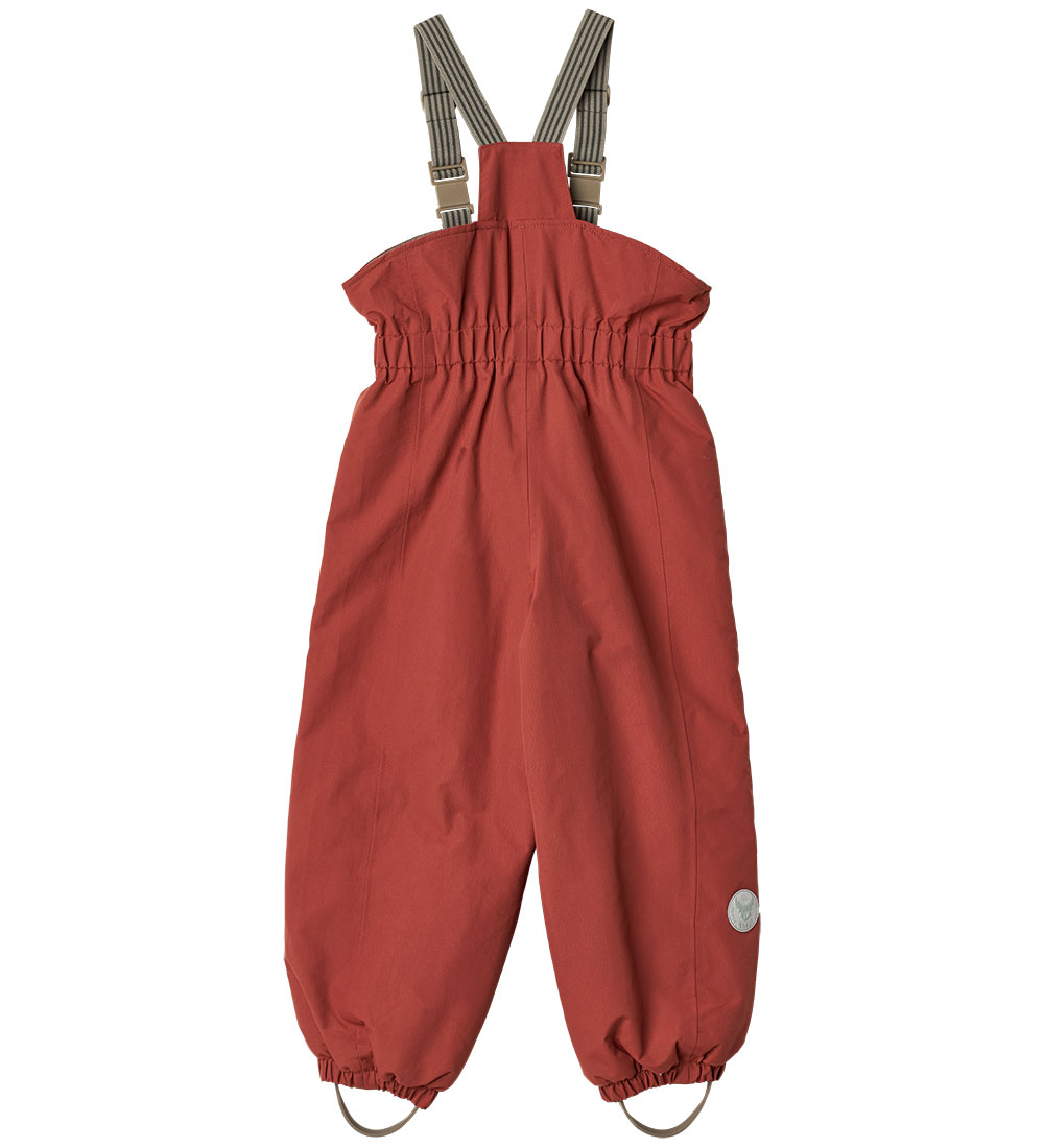 Wheat Skibroek m. Bretellen - Zool - Rood