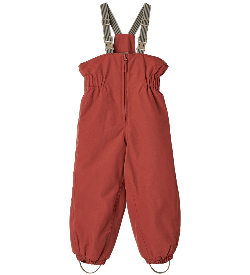 Wheat Skibroek m. Bretellen - Zool - Rood