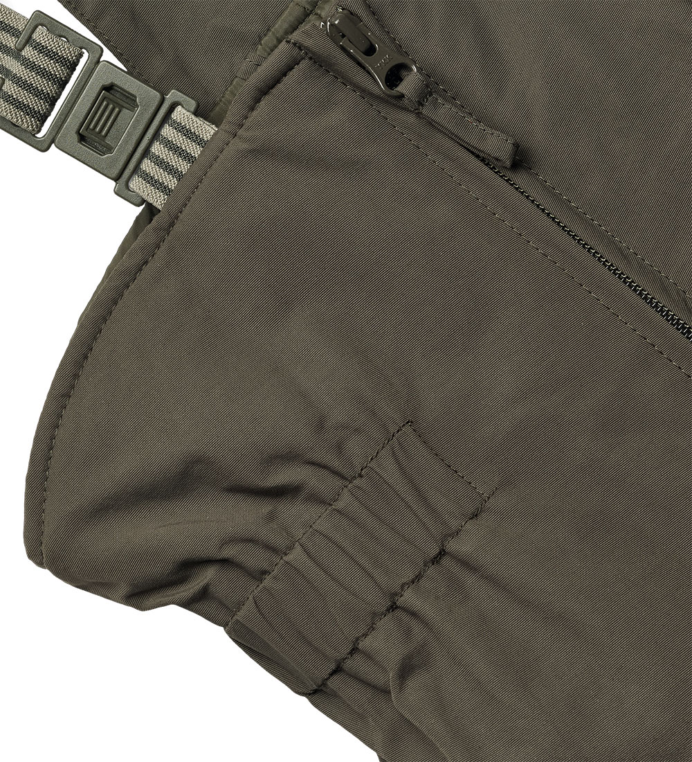 Wheat Pantalons de Ski av. Bretelles - Semelle - Dry Black