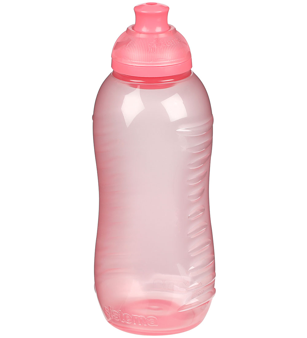Sistema Water Bottle - Twist 'n' Sip - 330 mL - Coral