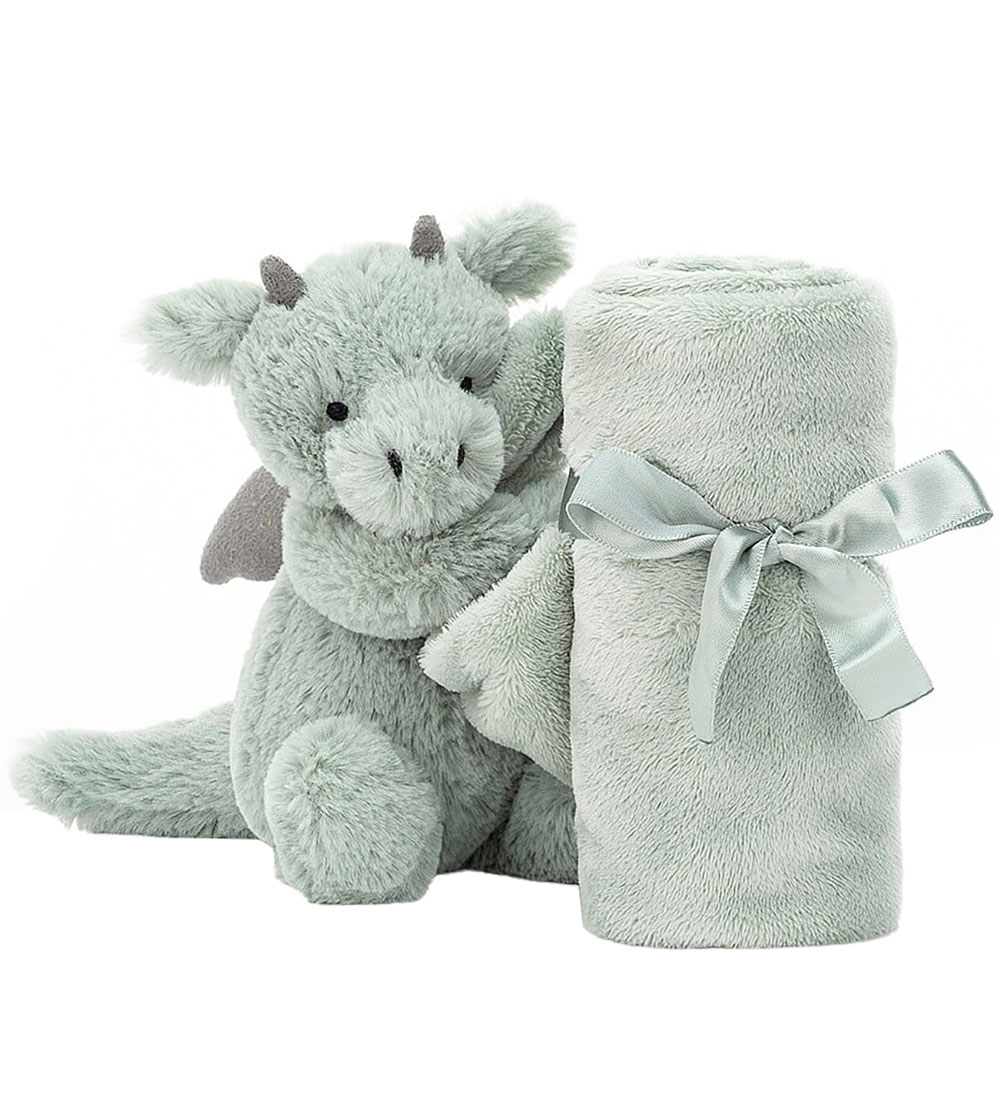 Jellycat Comfort Blanket - 34x34 cm - Bashful Dragon