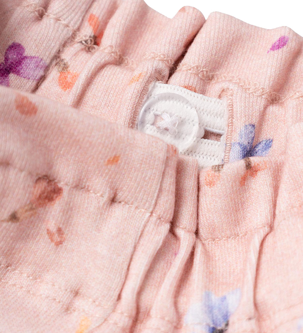 Name It Trousers - NbfThurid - Sepia Rose w. Butterflies