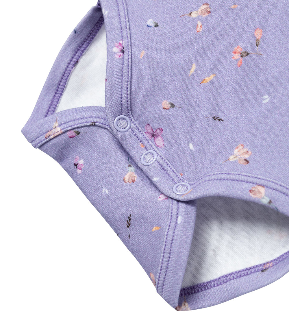 Name It Bodysuit l/s - NbfThurid - Heirloom Lilac w. Butterflies